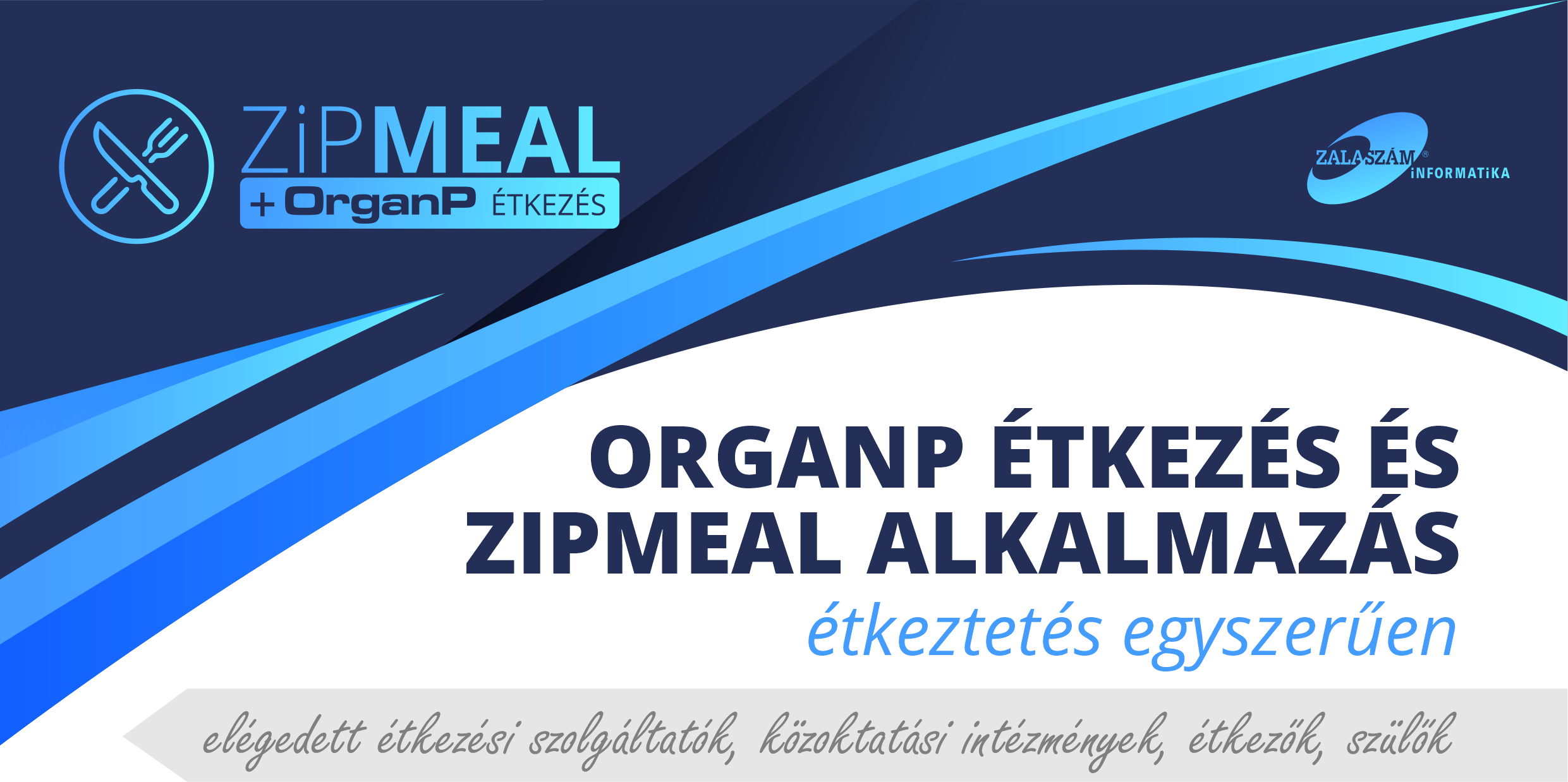 OrganP Étkezés és ZiPmeal – a rendszer áttekintése
